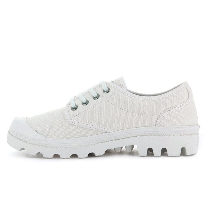 Chaussures Richelieu Palladium Pallabrousse Femme Blanche | FR SVU627D